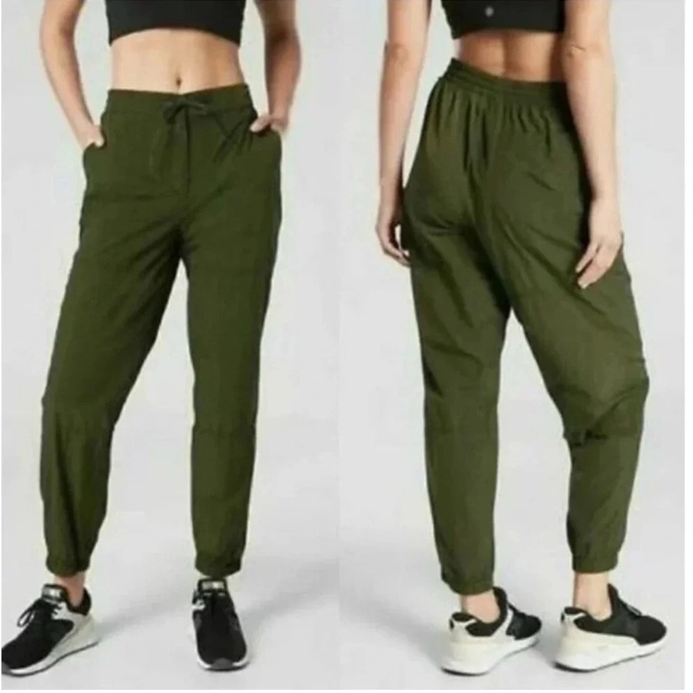 Athleta Expedition Jogger Pants Tuscan Olive Green